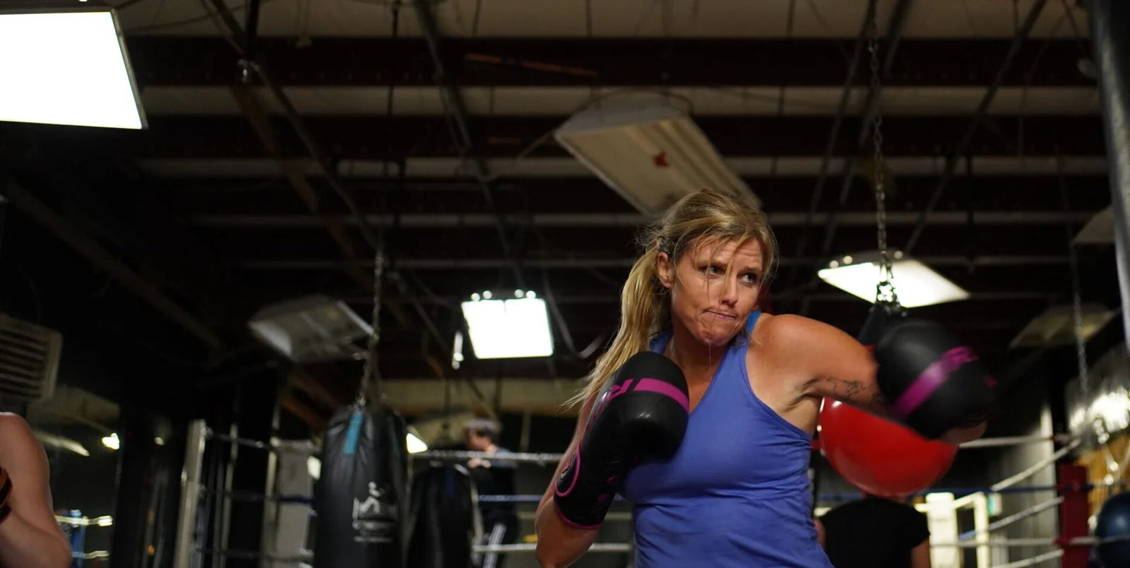 KV Boxing fighter training